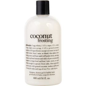 Philosophy by Philosophy Coconut Frosting - Shampoo, Shower Gel & Bubble Bath--480ml/16oz