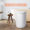 Towel Warmers, Luxury Bucket Towel Warmers, Large Towel Warmers for the Bathroom, Fits Up to 2 Oversized Towels, Bathrobes, Blankets, PJs and More.